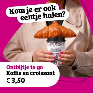 Kom je er ook eentje halen? Ontdek onze nieuwe ontbijtjes to go in de winkel!