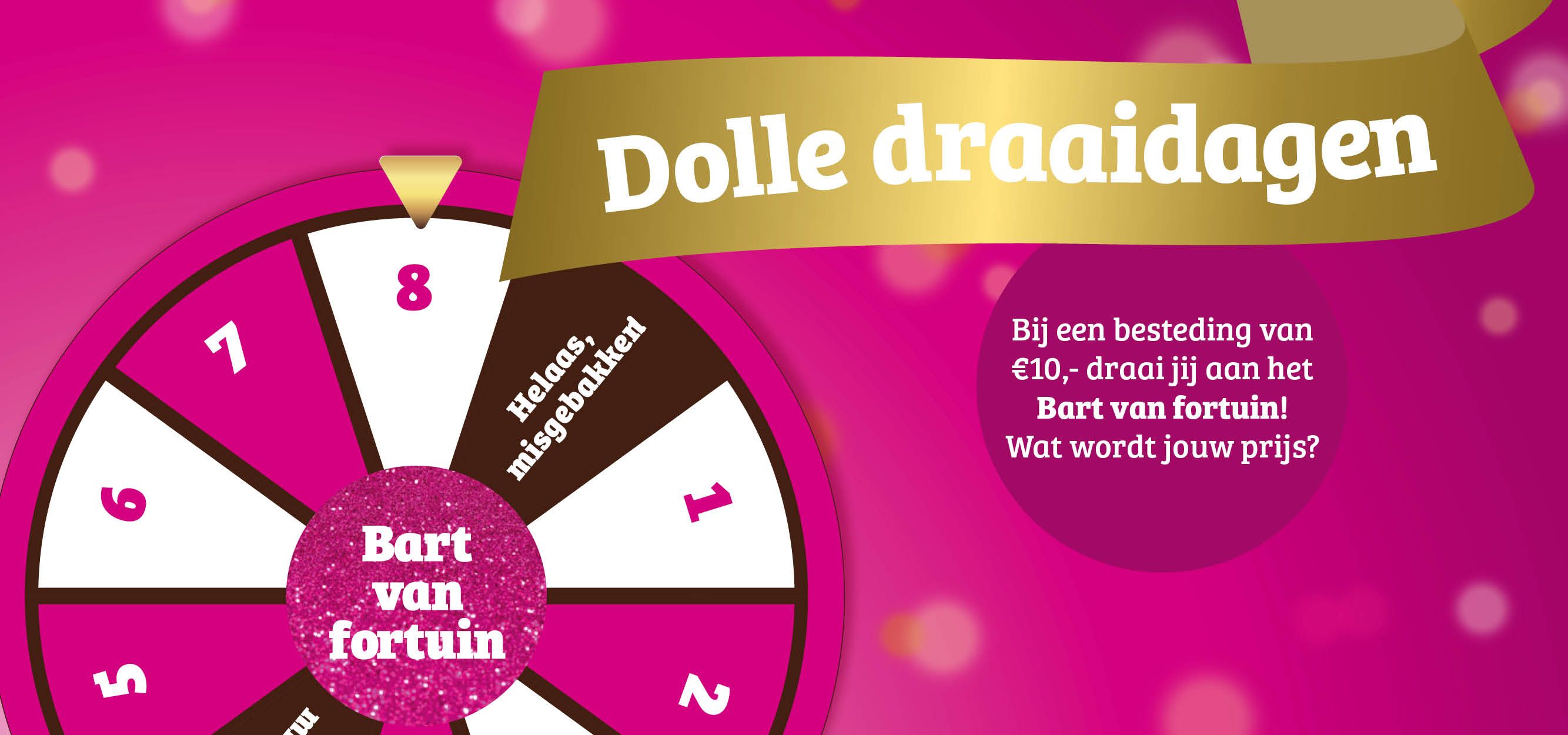 Dolle draaidagen bij Bakker Bart Lochem van 13 december t/m 31 december!
